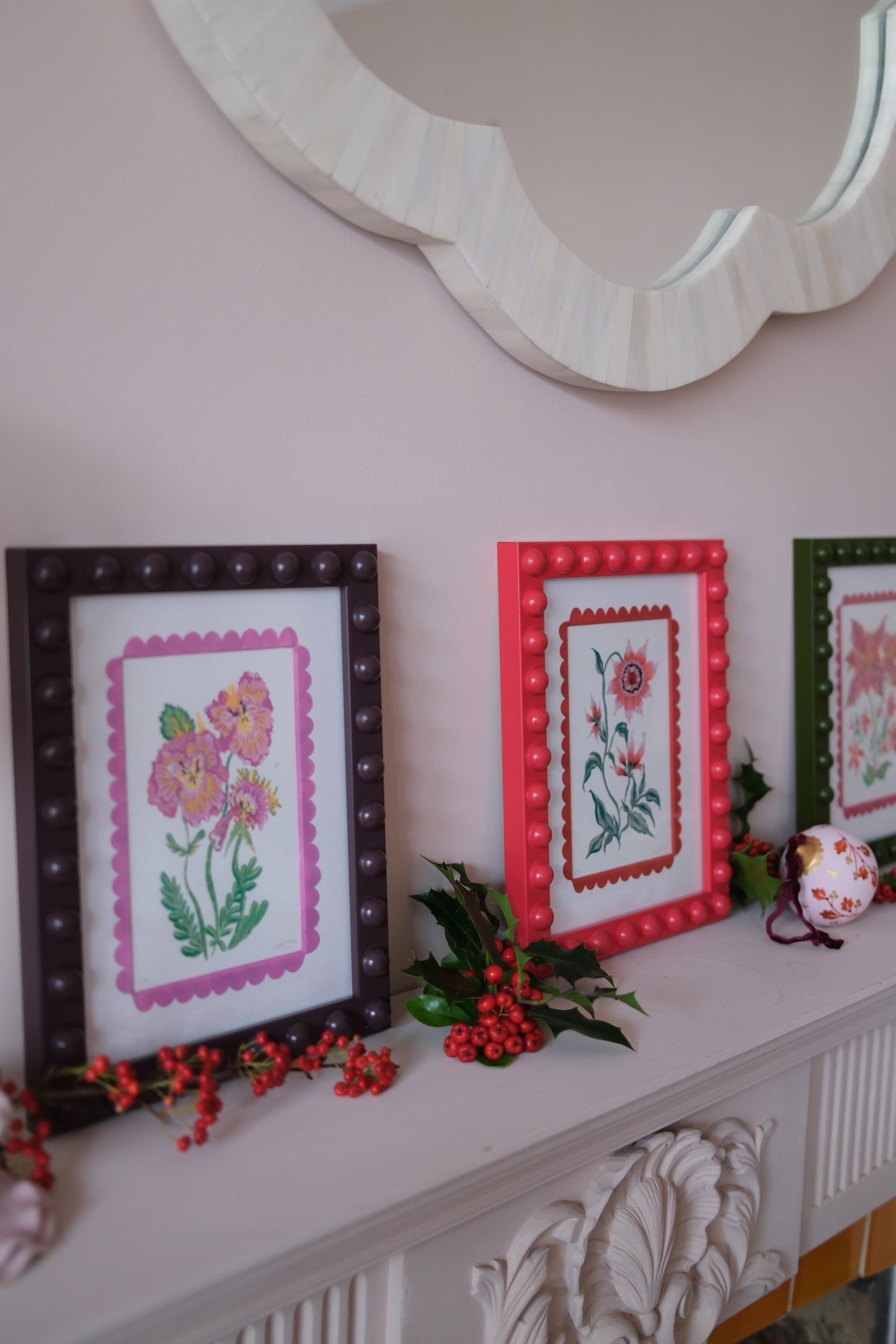 Pansy Framed Original Art