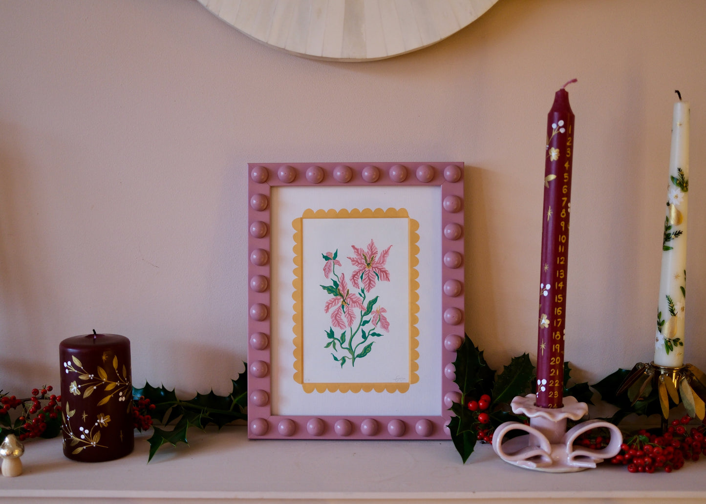 Lily Framed Original Art