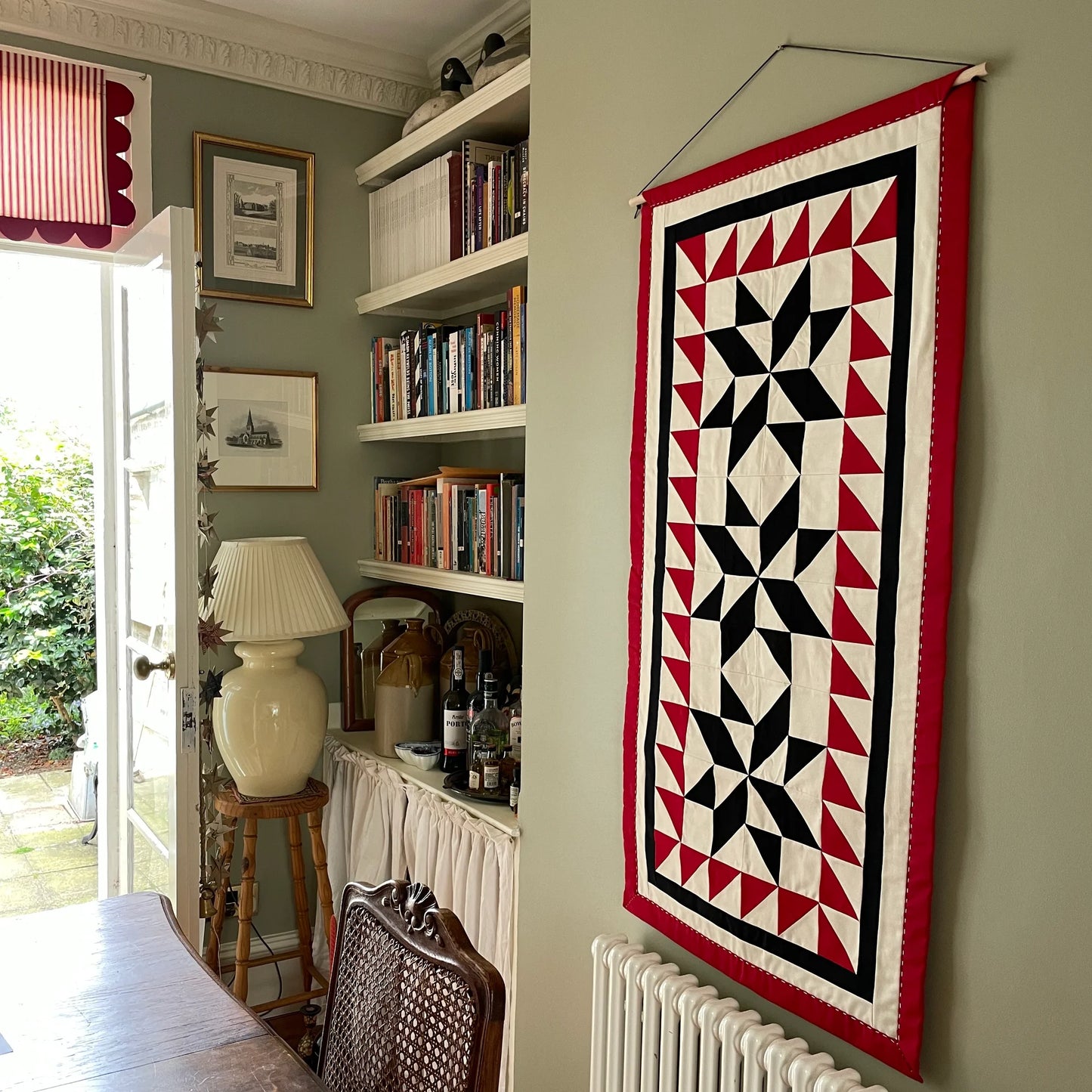 Red & Black Wall Hanging