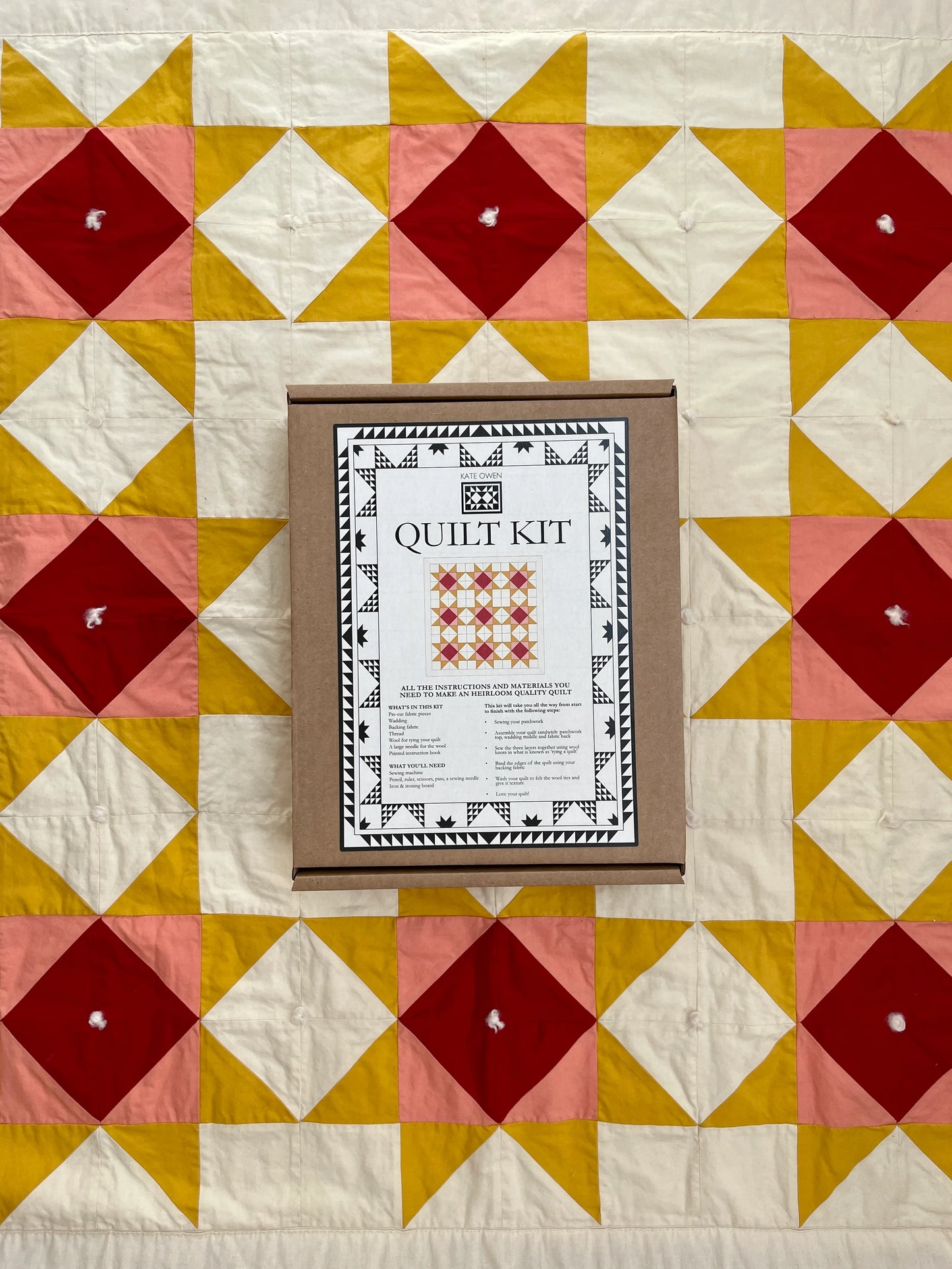 Warm Hearth Quilt Kit