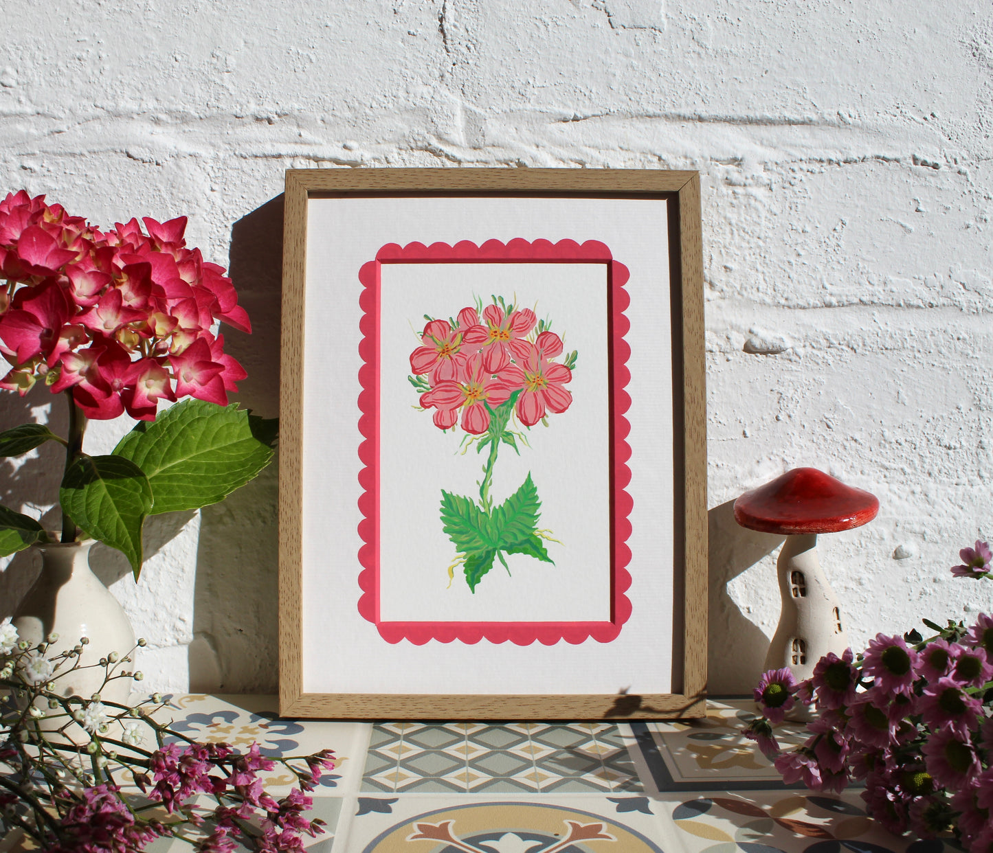 'Made for Makerville' Azelia Original Botanical Art