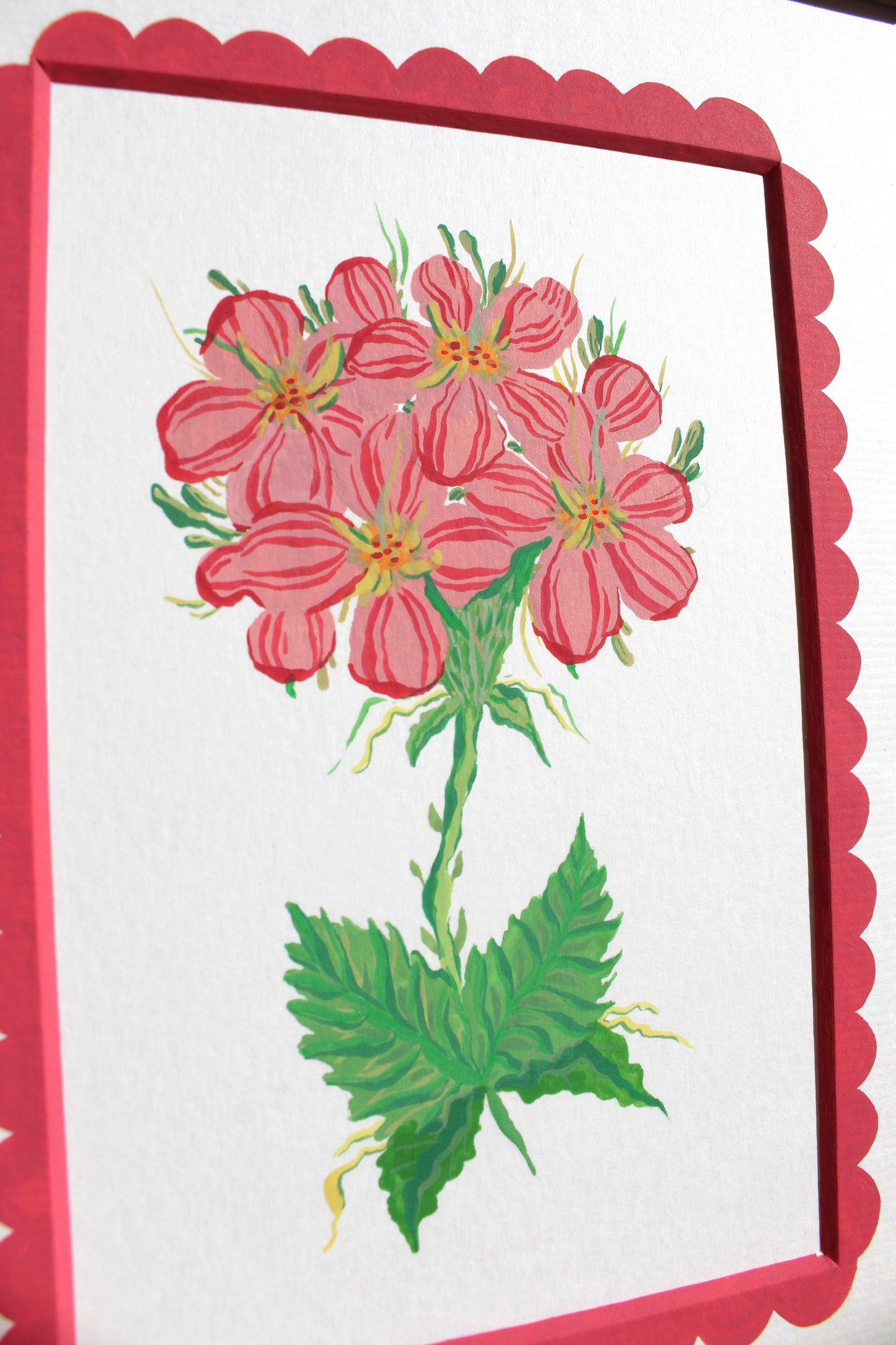 'Made for Makerville' Azelia Original Botanical Art