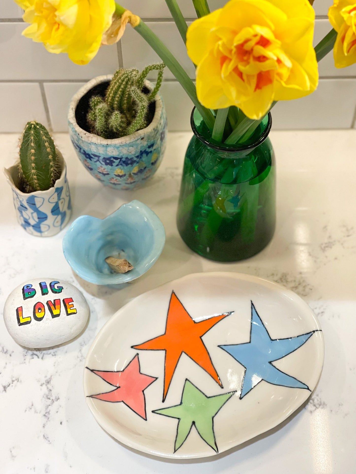 Four Star Oval Dish