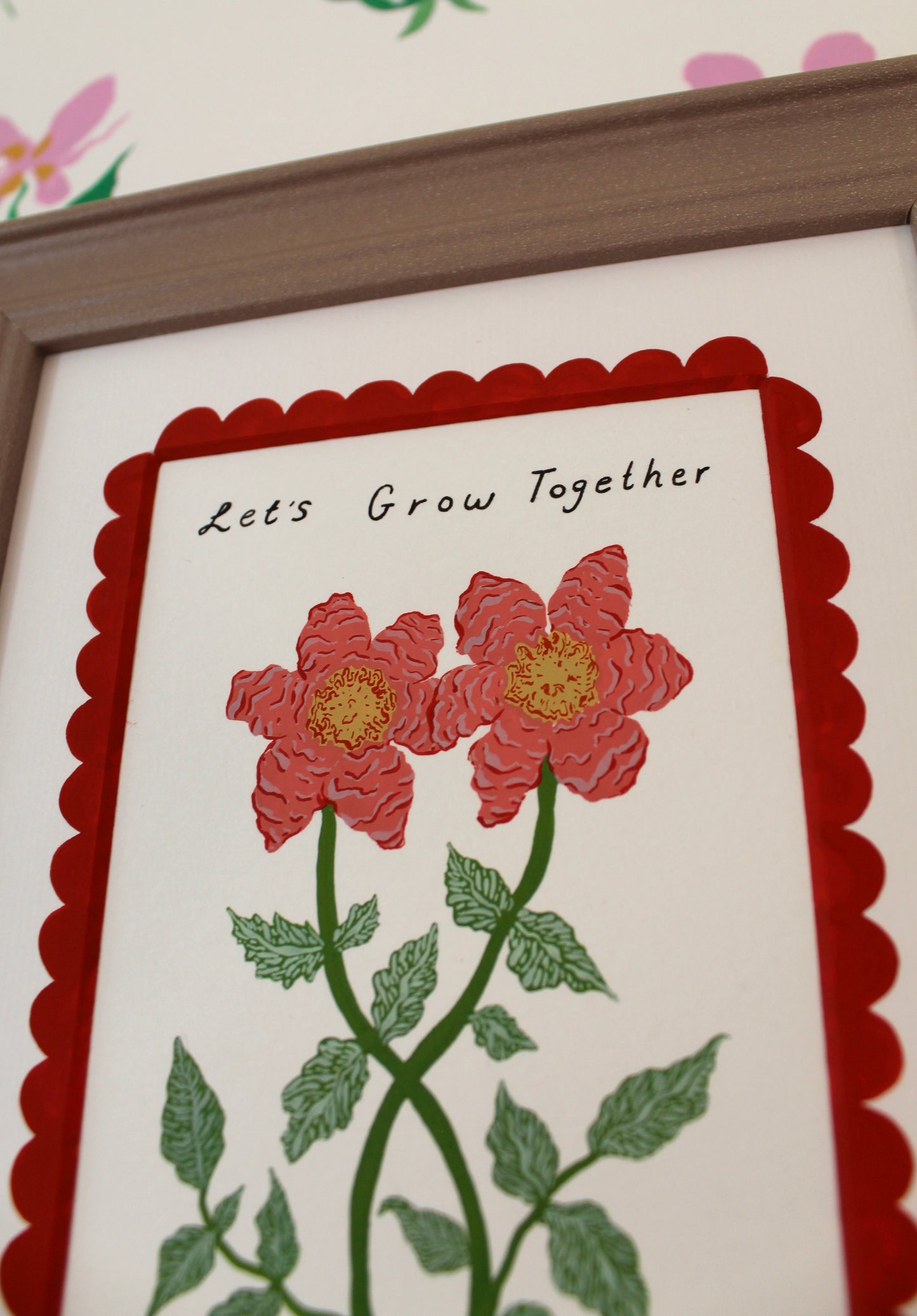'Let's Grow Together' Original Art