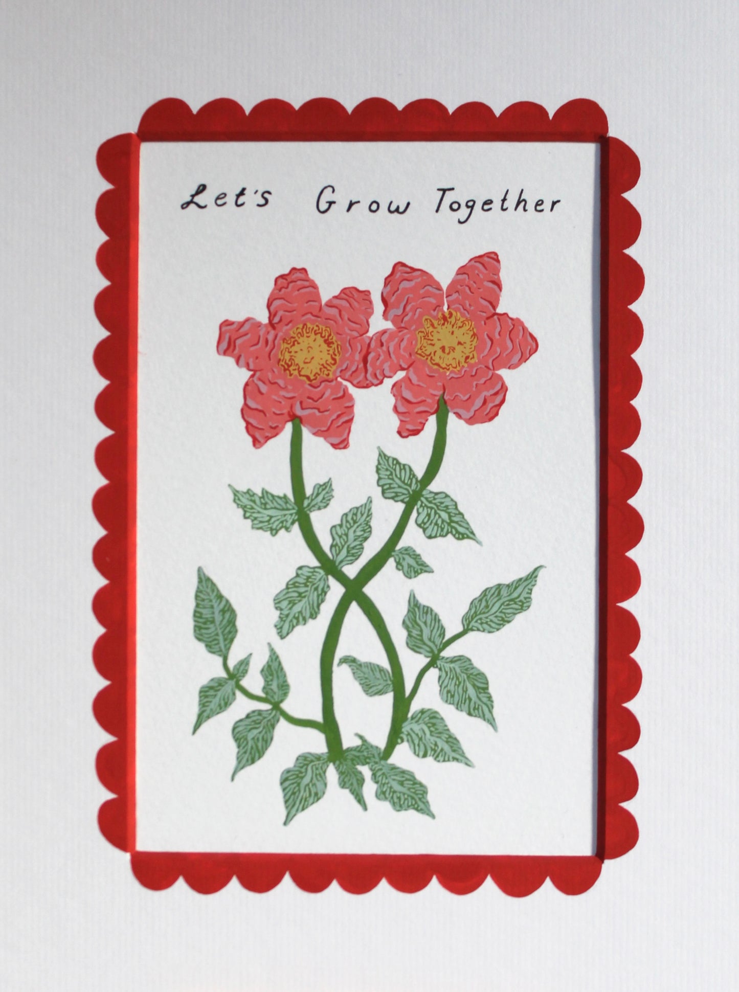 'Let's Grow Together' Original Art