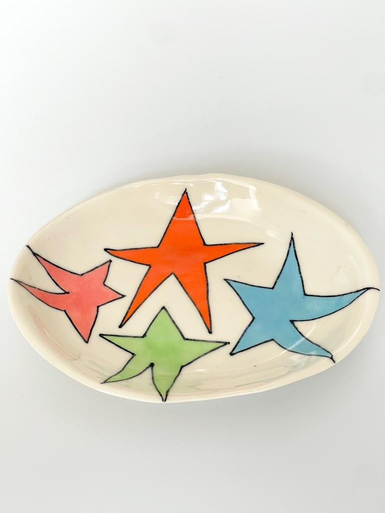 Four Star Oval Dish