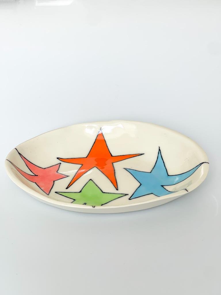 Four Star Oval Dish
