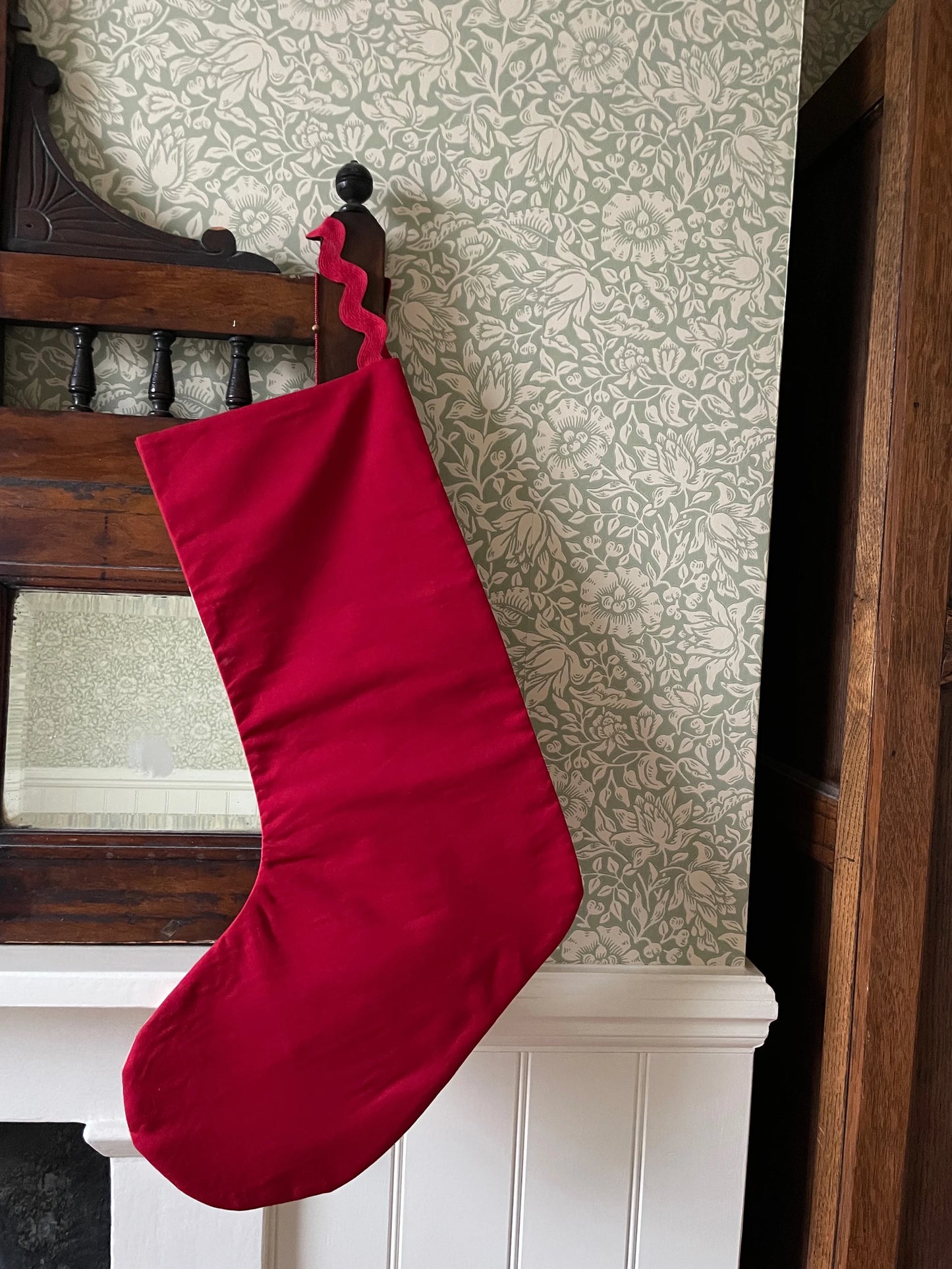 Cinnamon Patchwork Stocking