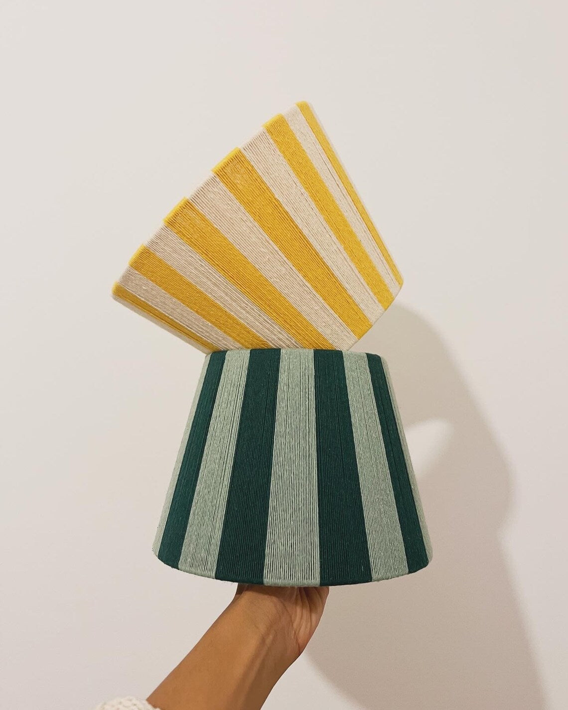 Daffodil Stripe Lampshade