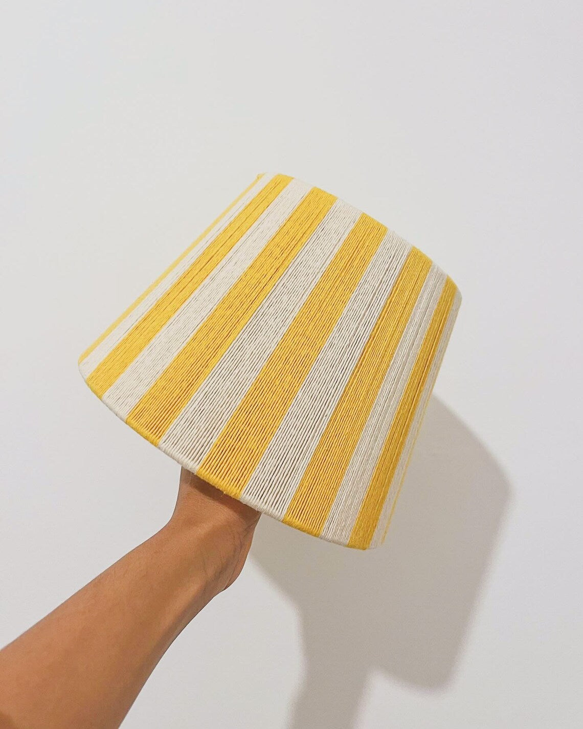 Daffodil Stripe Lampshade