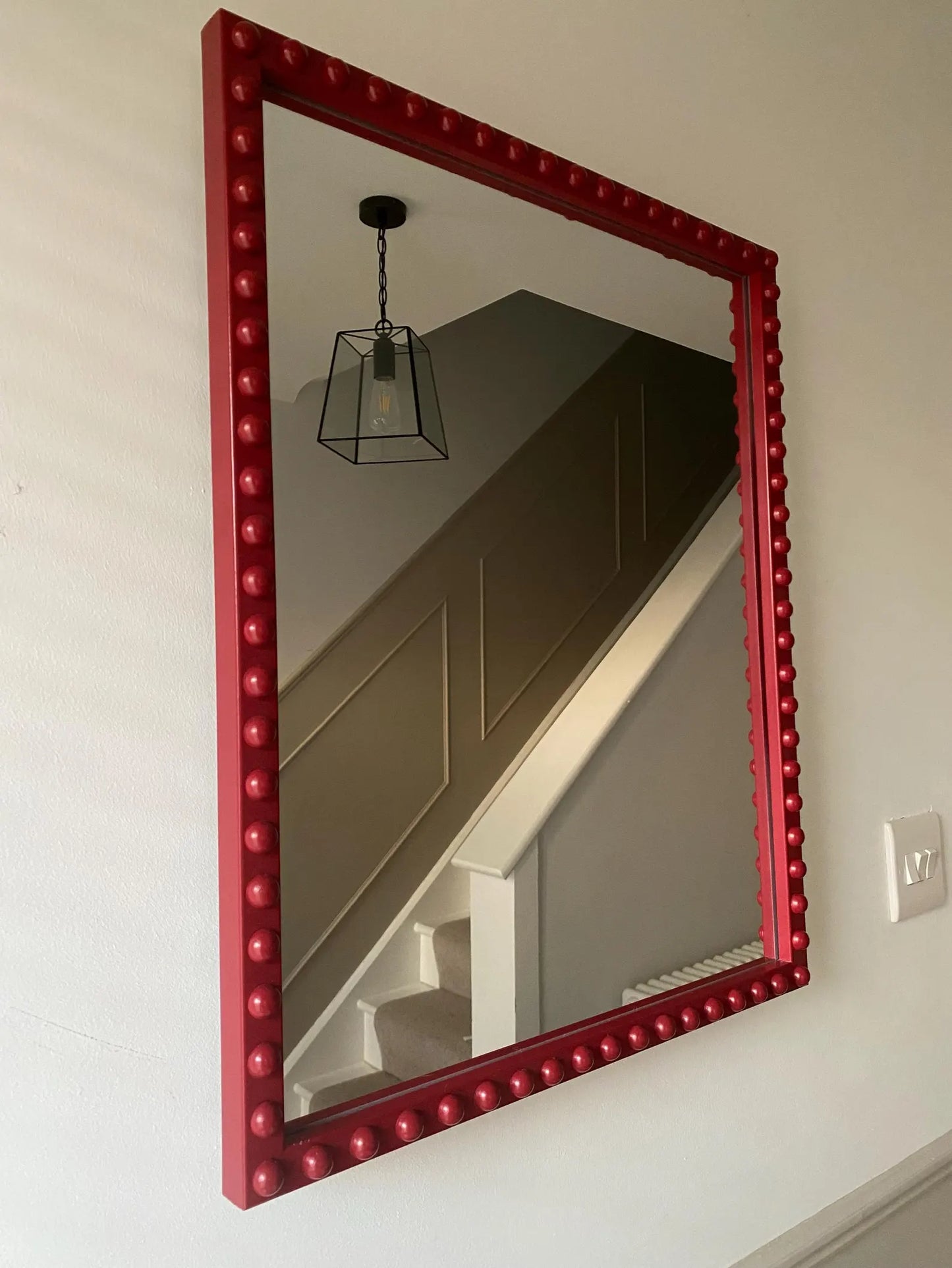 Rectangular Bobbin Mirror