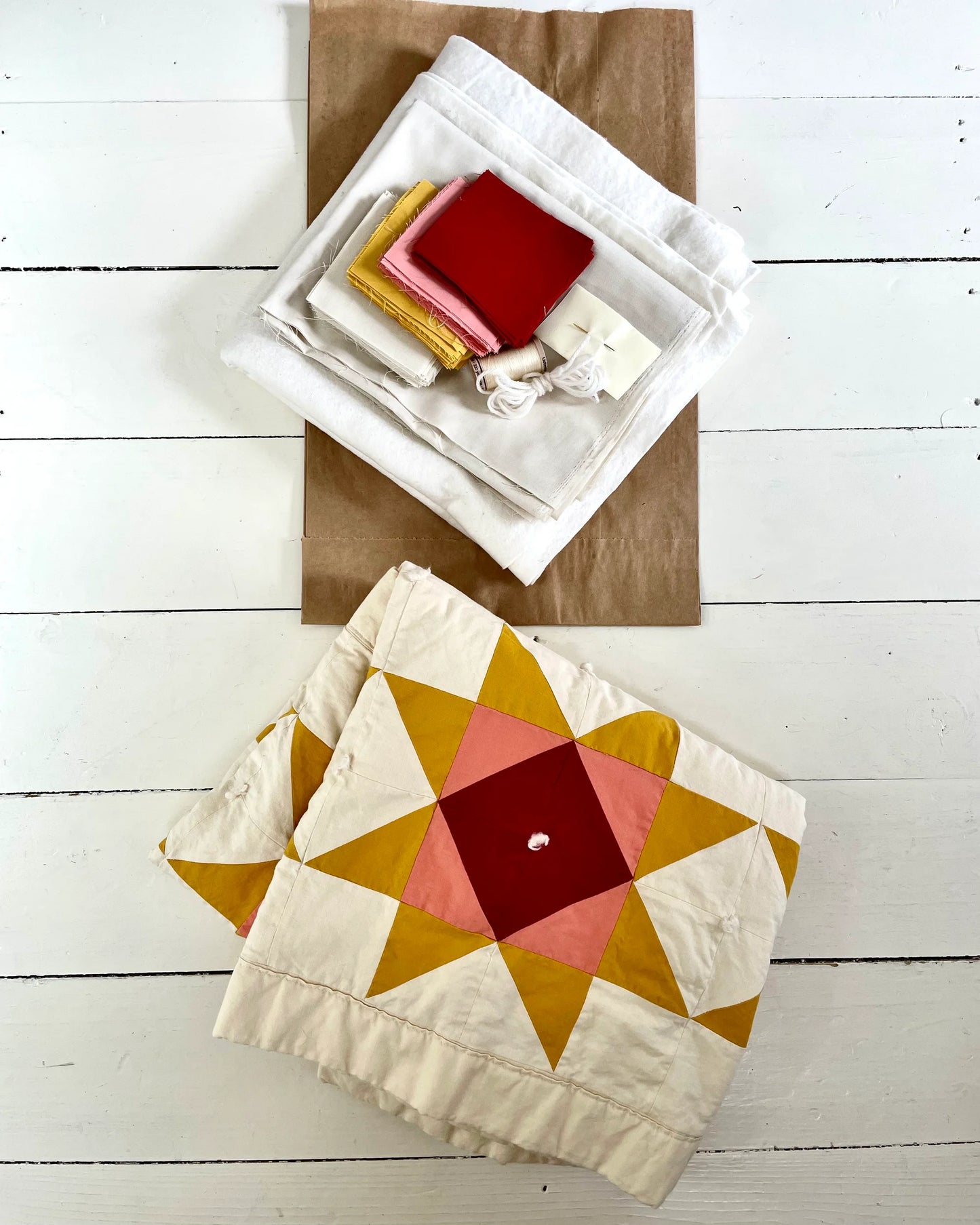Warm Hearth Quilt Kit