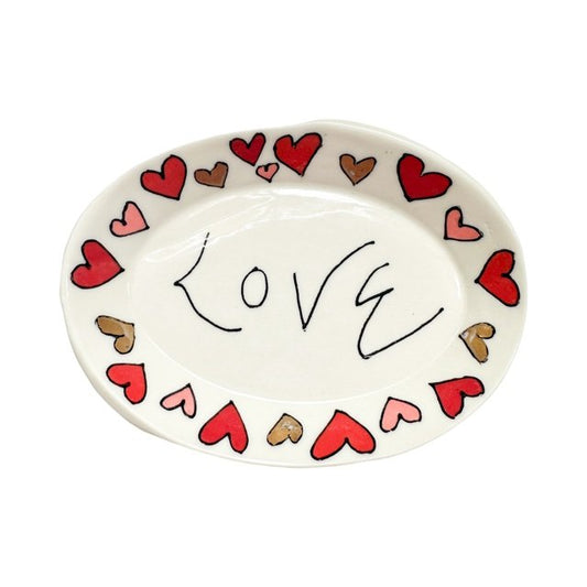 Oval Love Dish