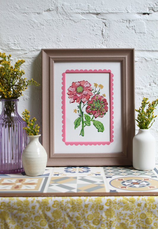 Peonies and Buttercups Original Art