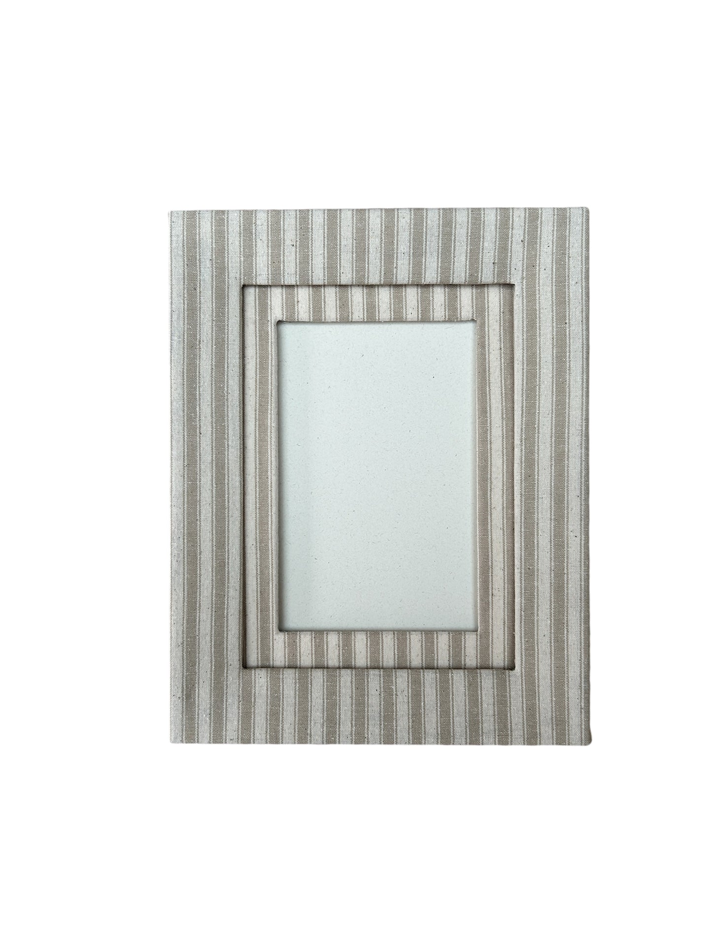 Sage Stripe Fabric Frame