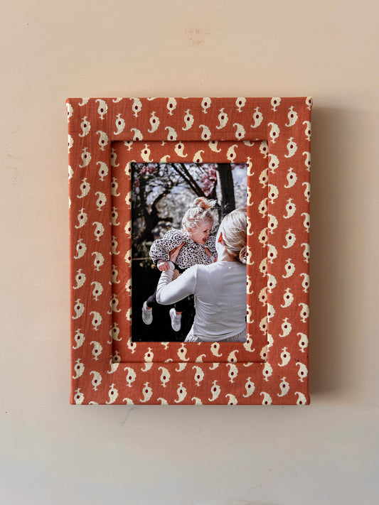 Paisley Fabric Frame