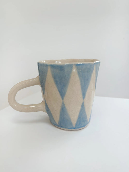 Blue Harlequin Mug