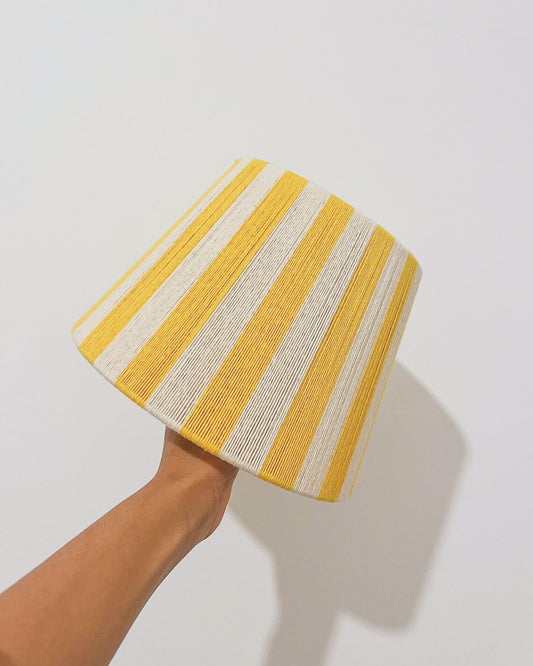 Daffodil Stripe Lampshade
