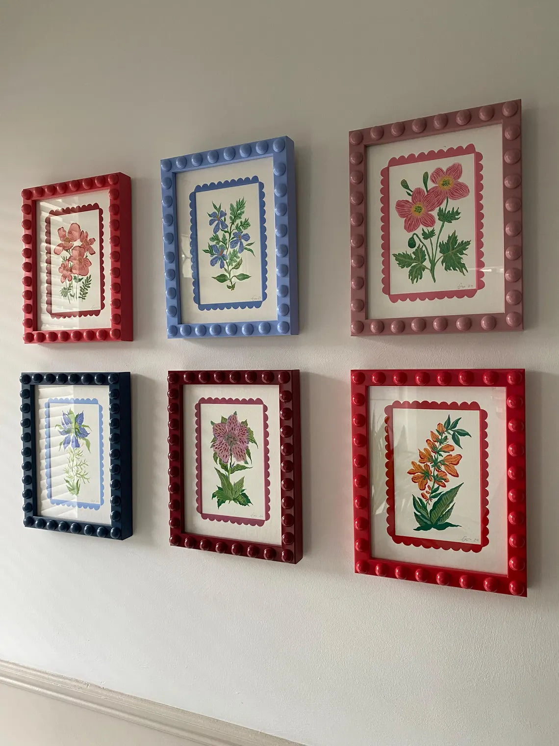 Red Bobbin Frame