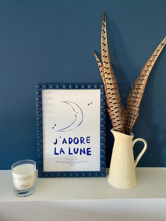 Navy Blue Bobbin Frame