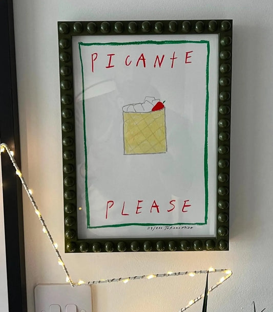 Olive Green Bobbin Frame