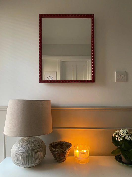 Rectangular Bobbin Mirror