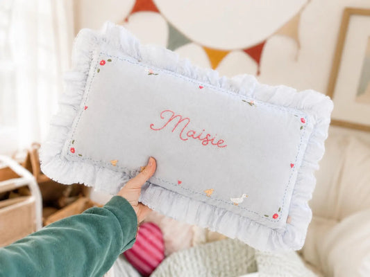 The Maisie - Luxury Linen Personalised Cushion