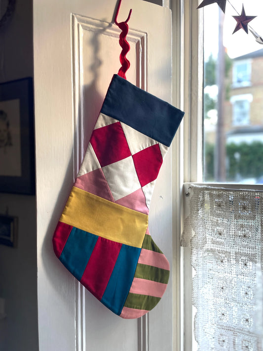 Pagliacci Patchwork Stocking